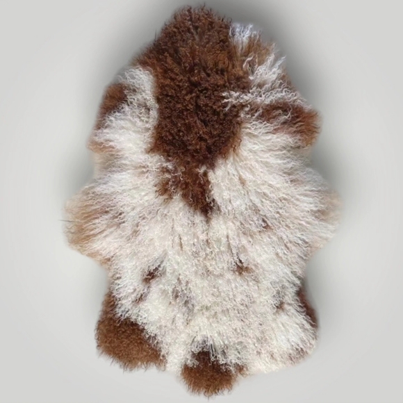 MUST HAVE! Luxury Tibet Mongolian Sheepskin Decorative Throw or Warming Blanket - Picture 8 of 16